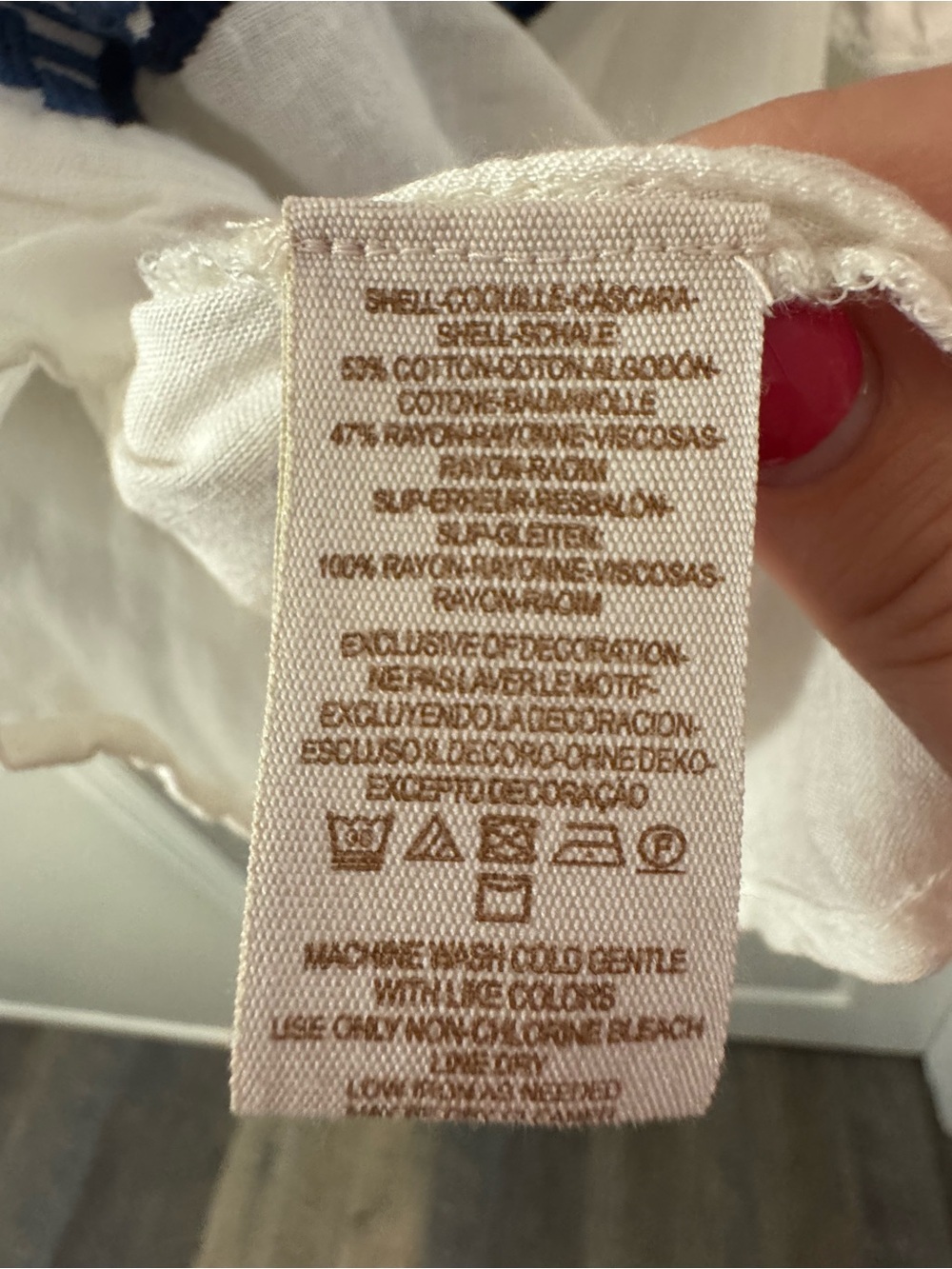 Free People White Knit Dress with Blue Embroidery - Picture 15 of 16